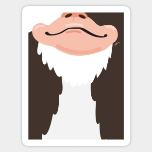 Gizmo's Smile (for Face Mask) Sticker